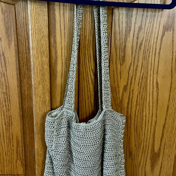 Vintage Crochet Shoulder Bag. GUC. - Picture 8 of 12